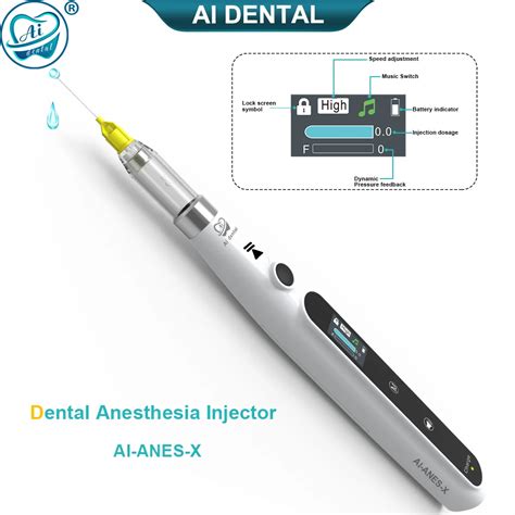 Inyector De Anestesia Indoloro Dental Anes X Herramienta De Inyecci N