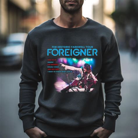 Foreigner The Historic Farewell Tour Shirt Hersmiles