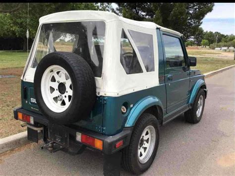 Suzuki Samurai Convertible Purple Wd Manual Classic Suzuki