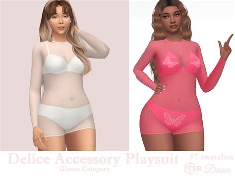 Dissia Delice Accessory Playsuit 47 Swatches Base Game