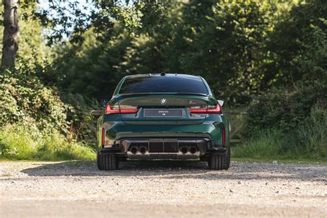 2023 BMW M3 British Racing Green With Bucket Seats Is Peak Sedan