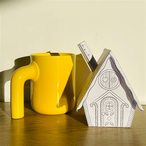 Gingerbread House Printable Papercraft - Etsy