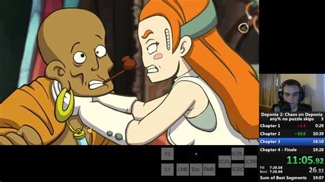 Deponia 2 Chaos On Deponia Any No Puzzle Skips 17 08 Old WR YouTube