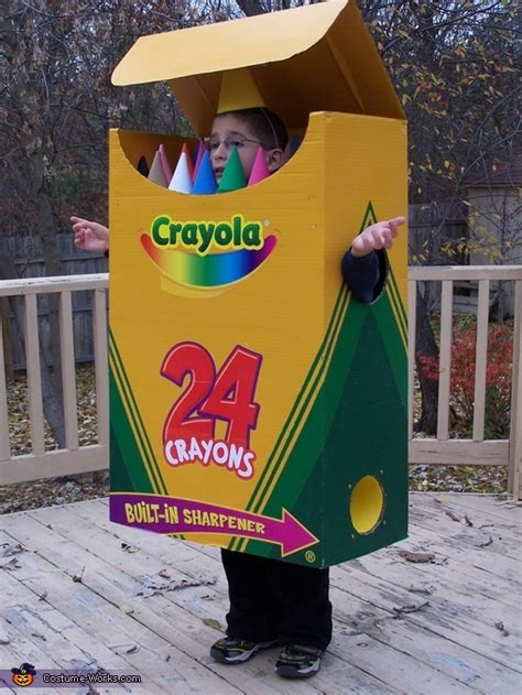 Homemade Crayolas Costume Unique Diy Costumes