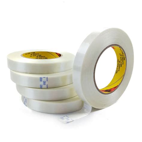 Heavy Duty 3m 8915fiber Shipping Clear Self Adhesive Strapping