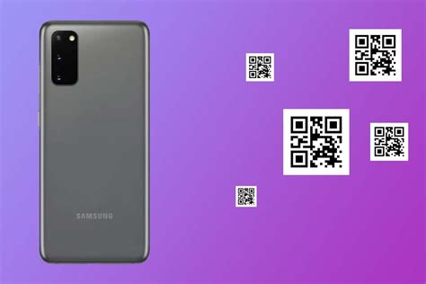 Cómo escanear códigos QR en móviles Samsung