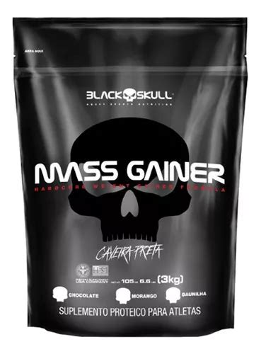 Suplemento en polvo Black Skull Caveira Preta Mass Gainer proteínas