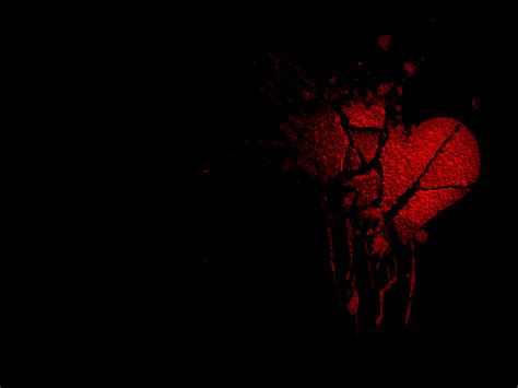 Red and Black Heart Wallpaper - WallpaperSafari