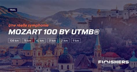 Mozart By Utmb Parcours Inscriptions R Sultats Finishers