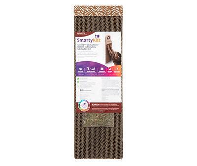 SmartyKat Simply Scratch Door Hang Cat Scratcher with Catnip | Big Lots