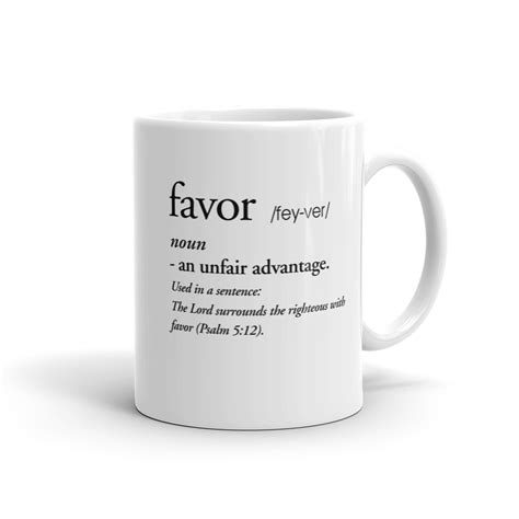 Favor Definition Mug | Favors, Party favors, Party