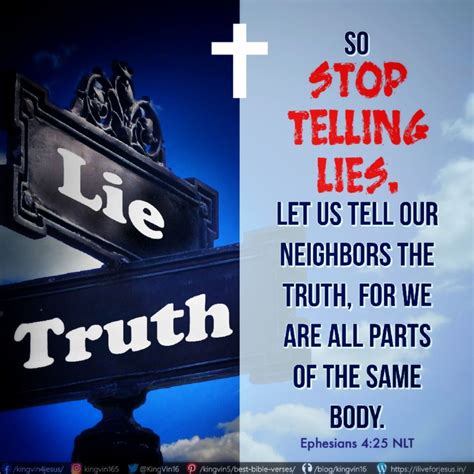 Stop Telling Lies I Live For Jesus