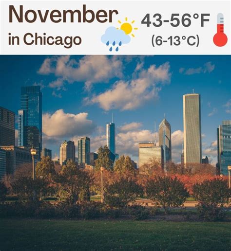 Chicago In November Weather What To Wear Things To Do