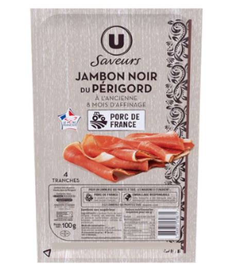 Jambon Sec Superieur Noir Du Perigord U Saveurs X G Bam