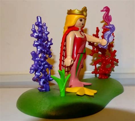 PLAYMOBIL FIGURINE PERSONNAGE série sirène la princesse couronne