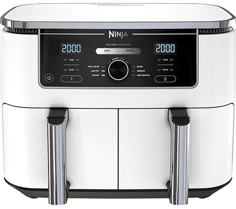 Ninja Foodi Max Dual Zone Af Ukwh Air Fryer White