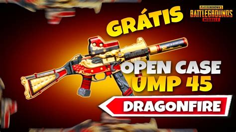 COMO PEGAR A UMP 45 UPAVEL GRÁTIS NO PUBG MOBILE MAIS OPEN CASE DA