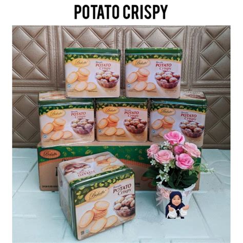 Jual Biskitop Potato Crispy Kaleng 400gr Shopee Indonesia