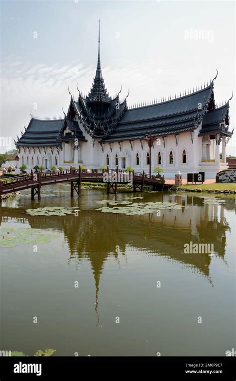 Sanphet Prasat Ancient Siam Park Samut Prakan Bangkok Stock Photo