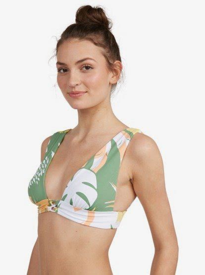 Wildflowers Top De Bikini Triangular Alargado Para Mujer Roxy