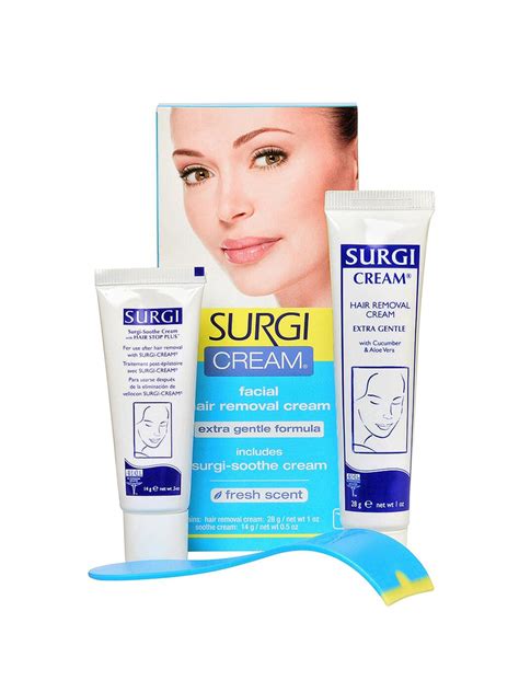 Surgi Cream Extra Gentle Formula, набор (крем для удаления волос на ...