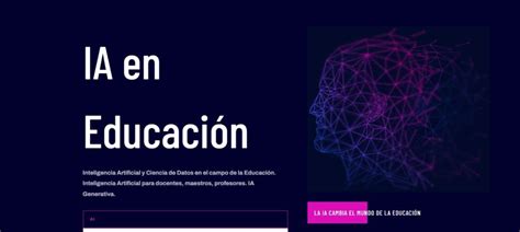 Ia En Educación · Inteligencia Artificial En Educación Iaeducaciones