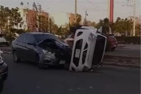 Conductor provoca un fuerte choque e intenta darse a la fuga en Mérida