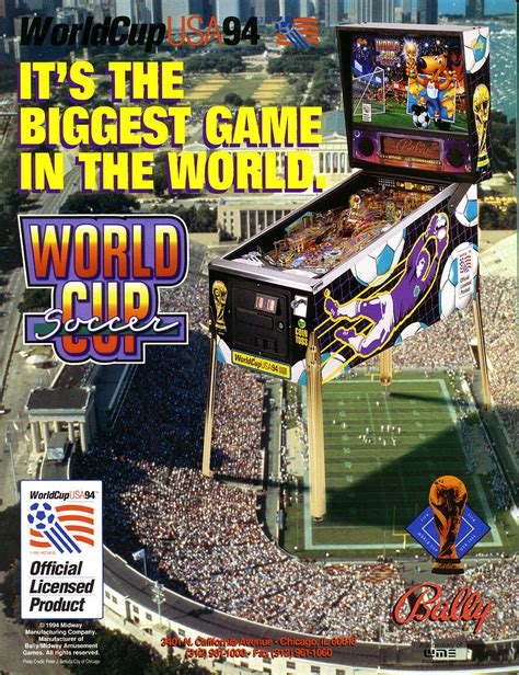 Buy World Cup Soccer Pinball Machine By Bally Online At 7999