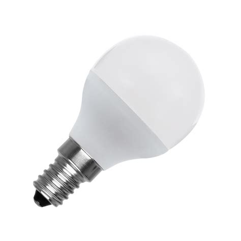 Bombilla LED E14 G45 Esférica Glass 4W efectoLED