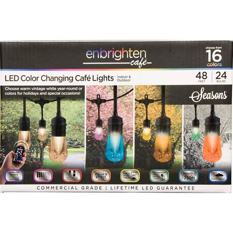 Enbrighten Caf Seasons Led Color Changing Lights Feet Bulbs