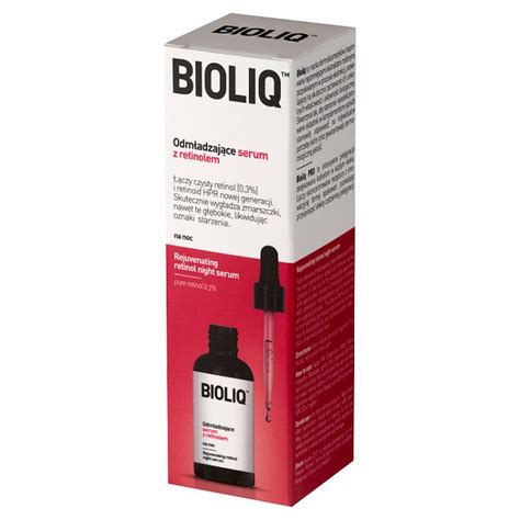 Bioliq Pro Odm Adzaj Ce Serum Z Retinolem Na Noc Ml Opinie