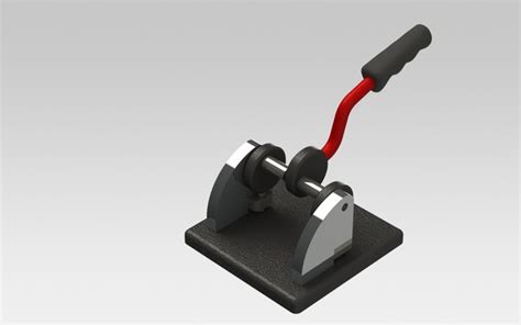 Hole Puncher Stl Step Iges Solidworks 3d Cad Model Grabcad