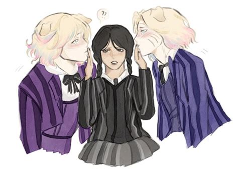 Wenclair Wednesday In Gay Girl Wensday Wednesday Addams