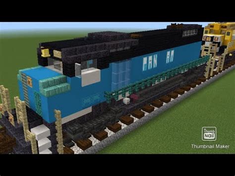 Minecraft Pan Am GP40 2LW Locomotive Tutorial YouTube