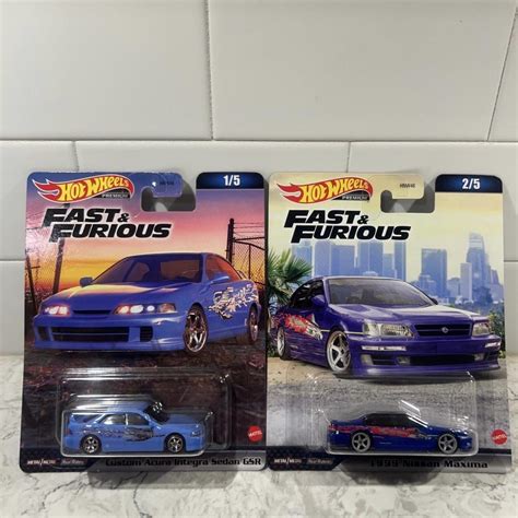 Hot Wheels Premium Fast Furious Nissains Lot Of 2 Depop