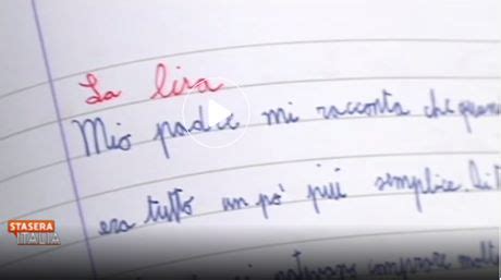 Roma maestra assegna il tema sulla lira Prima dellʼeuro si stava