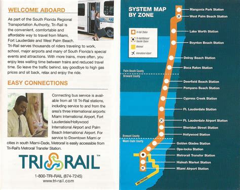 Tri Rail Timetable June Mpar Flickr