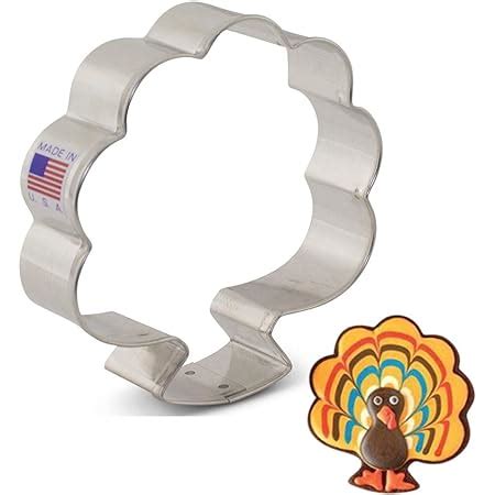 Amazon Ann Clark Cookie Cutters Thanksgiving Turkey Bouquet