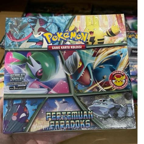 Jual Booster Box Pack Pokemon Pertemuan Paradoks Sv S Pokemon Tcg