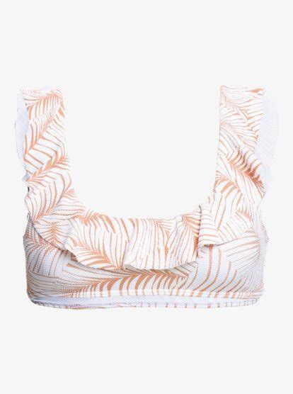 Palm Tree Dreams Bralette Bikini Top Roxy