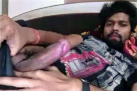 Indian Gay Video Of A Horny And Sexy Desi Gay Hunk Jerking Off His Big And Hard Cock Indian