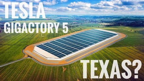 TESLA GIGAFACTORY 5 LOCATION: GigaTexas?? - YouTube