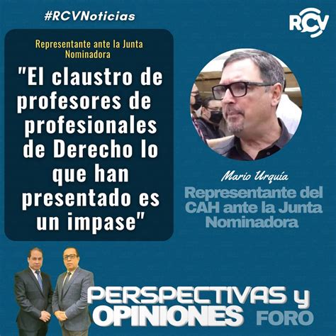 Radio Cadena Voces On Twitter RCVNoticias PERSPECTIVAS Y OPINIONES