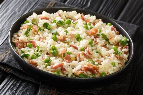 Riz Aux Petits Pois Et Au Jambon Cozinium