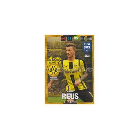 Fifa 365 Cards 2017 179 Marco Reus Team Mates Borussia Dortmu