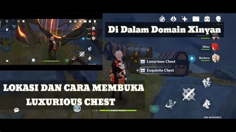 Lokasi Dan Cara Membuka Luxurious Chest Di Dalam Domain Xinyan I