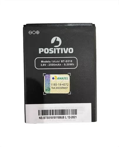 Bateria Positivo Bt S518 Twist 4 Pro Original Parcelamento Sem Juros