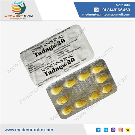 Tadaga Tadalafil Tablets At Rs 300strip Tadalafil Tablets In Nagpur