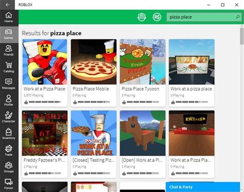 Roblox Universal Windows Platform App | David Chou