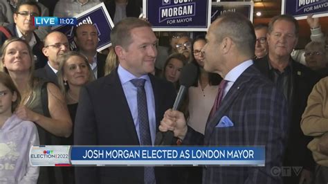 Josh Morgan Elected London S Next Mayor